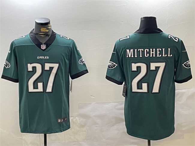 Men's Philadelphia Eagles #27 Quinyon Mitchell Green Vapor Untouchable Limited Stitched Football Jersey,We sell and wholesale Men's Philadelphia Eagles #27 Quinyon Mitchell Green Vapor Untouchable Limited Stitched Football Jersey on line form chian!